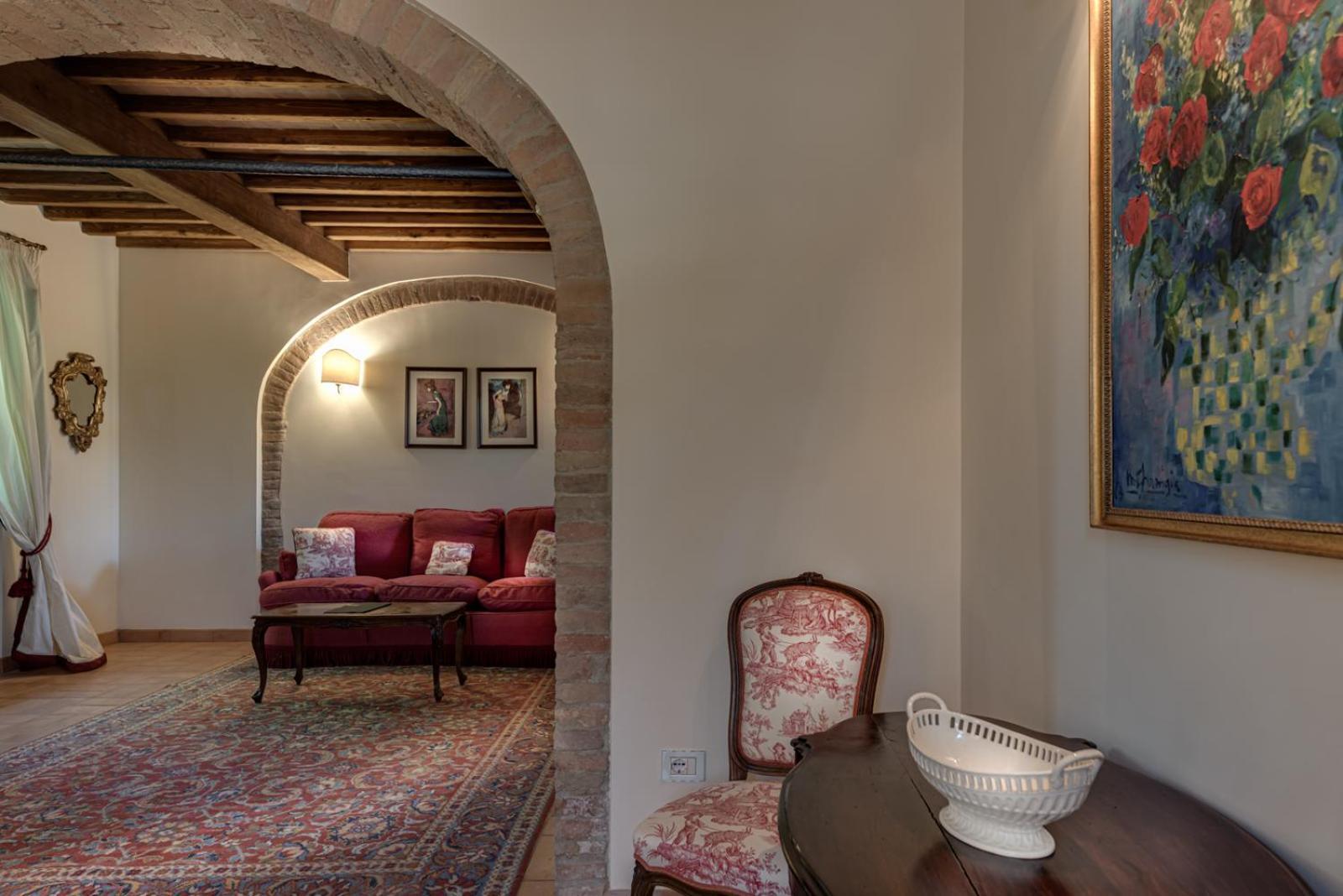 Villa Il Castagno Wine & Resort シエーナ エクステリア 写真