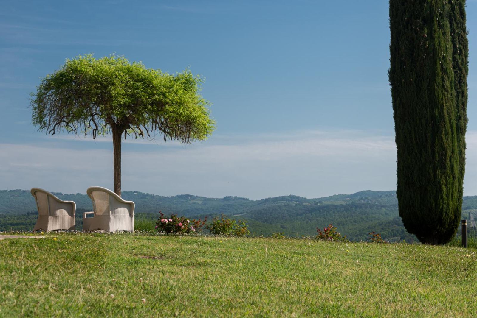 Villa Il Castagno Wine & Resort シエーナ エクステリア 写真